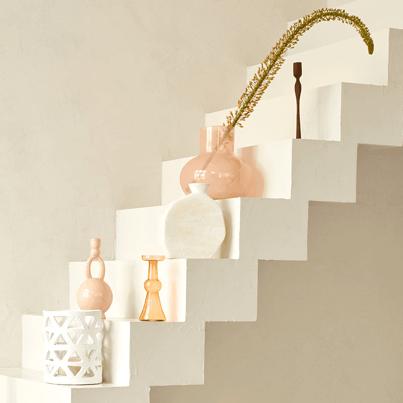 UNC | VASE COLLO M | PEACH WHIP Ø 28