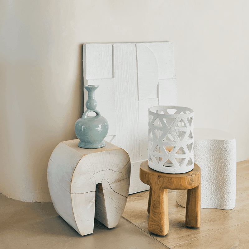 UNC | CANDLE HOLDER CALVO | SEA FOAMv