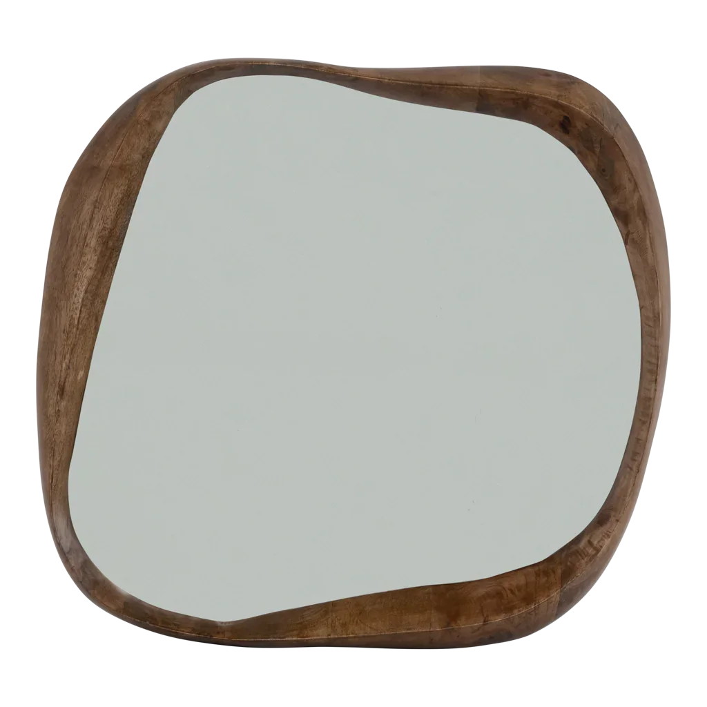 UNC | MIRROR SHIZU M | MANGOHOUT | GOLDEN OAK 41,3x5x43 CM