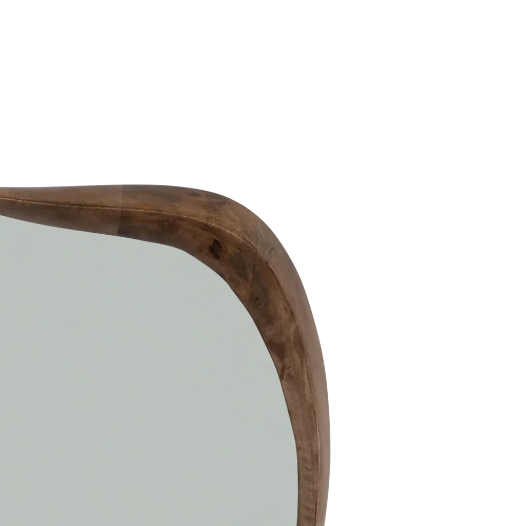UNC | MIRROR SHIZU M | MANGOHOUT | GOLDEN OAK 41,3x5x43 CM