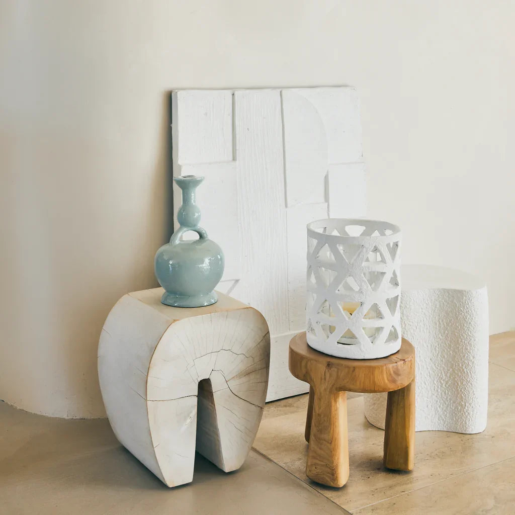 UNC | WANDDECORATIE NUTURI | WIT 60X4X80 CM