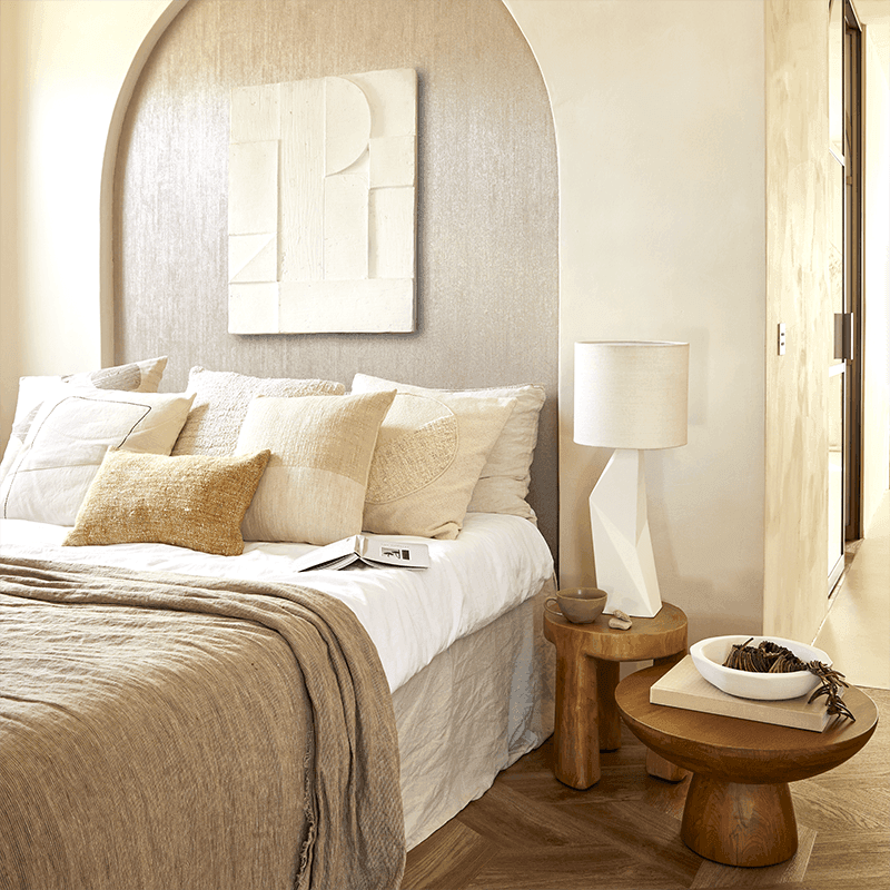 UNC | WANDDECORATIE NUTURI | WIT 60X4X80 CM