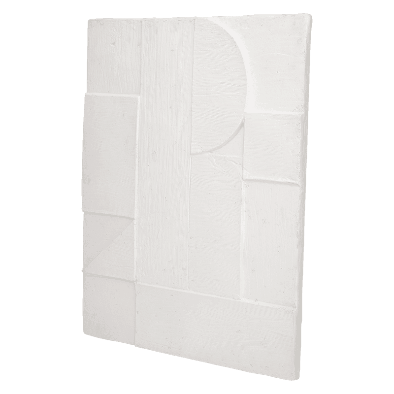 UNC | WANDDECORATIE NUTURI | WIT 60X4X80 CM