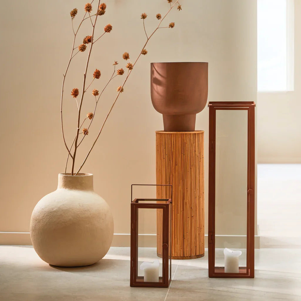 UNC | DECORATIEVE POT TUULI | SAND Ø 40