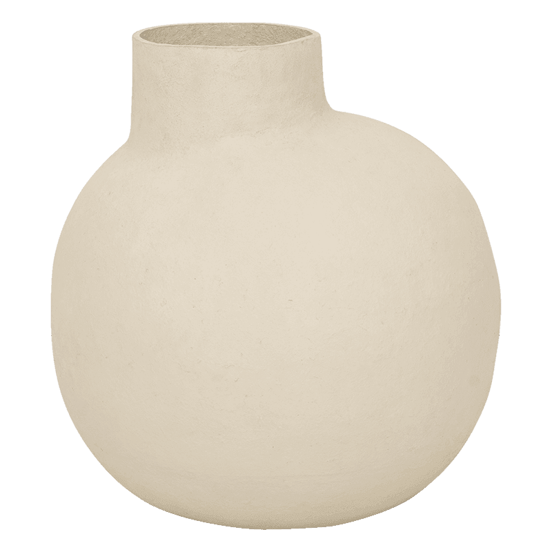 UNC | DECORATIEVE POT TUULI | SAND Ø 40