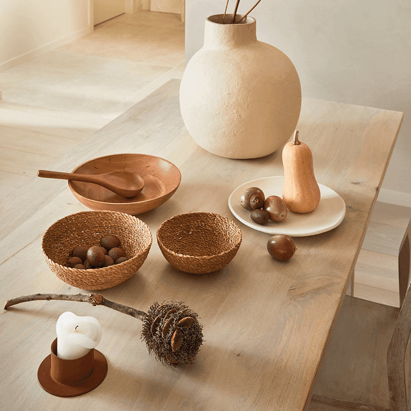 UNC | DECORATIEVE POT TUULI | SAND Ø 40