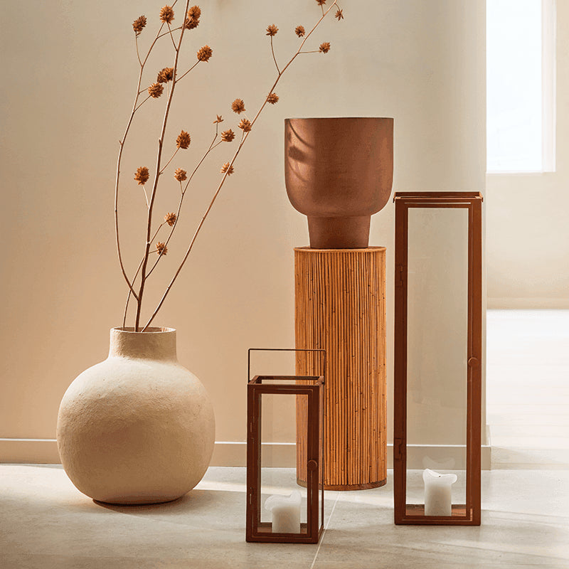 UNC | DECORATIEVE POT TUULI | SAND Ø 40