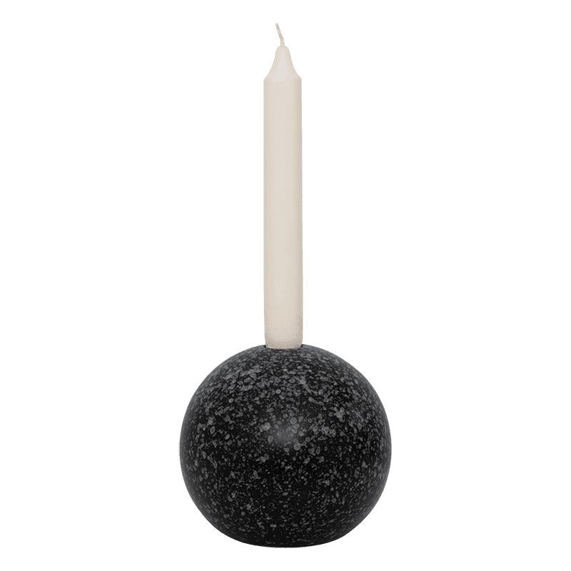 UNC | KANDELAAR NUDO | 12 CM | BLACK / WHITE