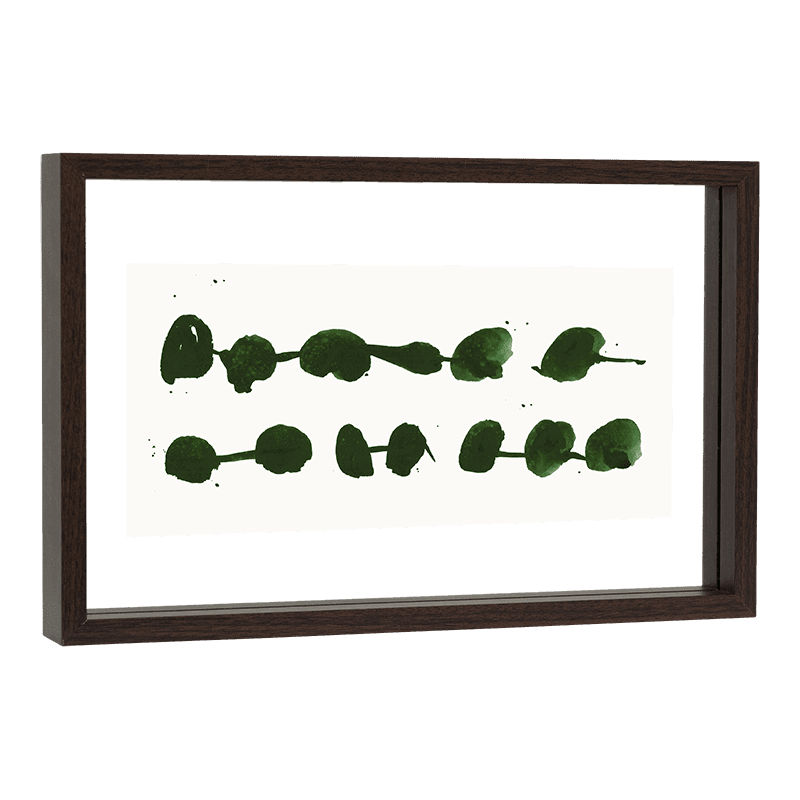 UNC | Schilderij Floating Large Walnut