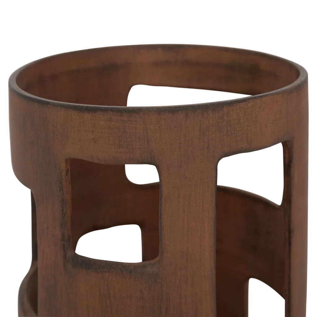 URBAN NATURE CULTURE | TAFELLAMP ANGOLI | CORTEN STEEL (Ø 18 X 35 CM)