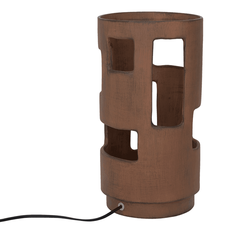 URBAN NATURE CULTURE | TAFELLAMP ANGOLI | CORTEN STEEL (Ø 18 X 35 CM)