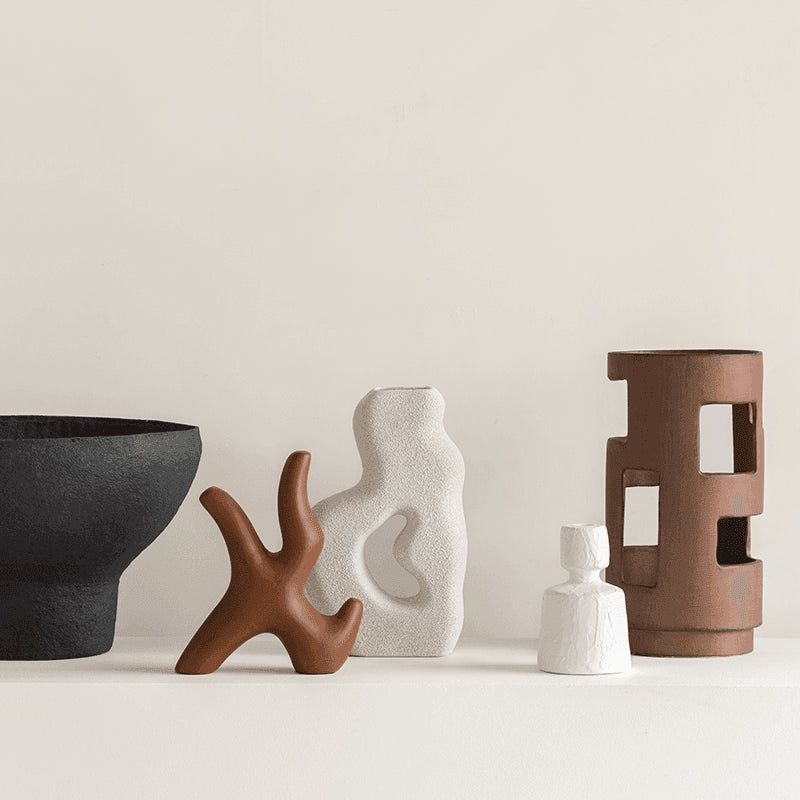 URBAN NATURE CULTURE | TAFELLAMP ANGOLI | CORTEN STEEL (Ø 18 X 35 CM)