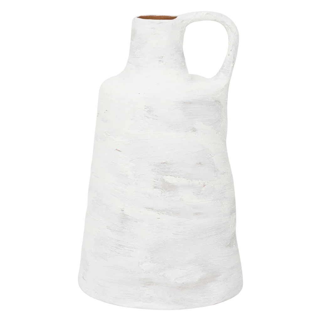URBAN NATURE CULTURE | VAAS LUNAS | WHITE & TERRACOTTA Ø 23 CM