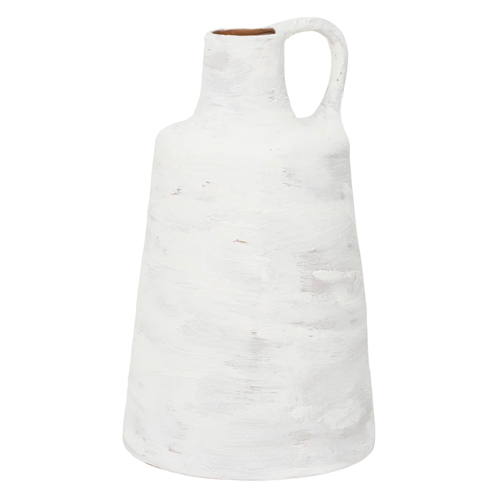 URBAN NATURE CULTURE | VAAS LUNAS | WHITE & TERRACOTTA Ø 23 CM