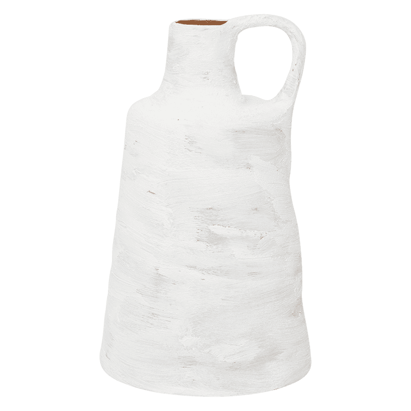 URBAN NATURE CULTURE | VAAS LUNAS | WHITE & TERRACOTTA Ø 23 CM
