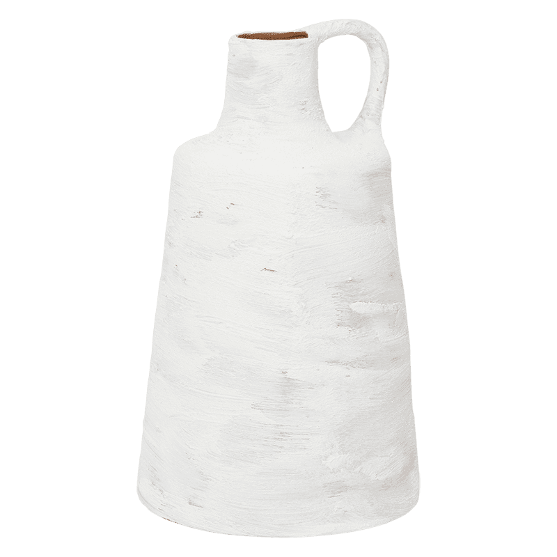 URBAN NATURE CULTURE | VAAS LUNAS | WHITE & TERRACOTTA Ø 23 CM