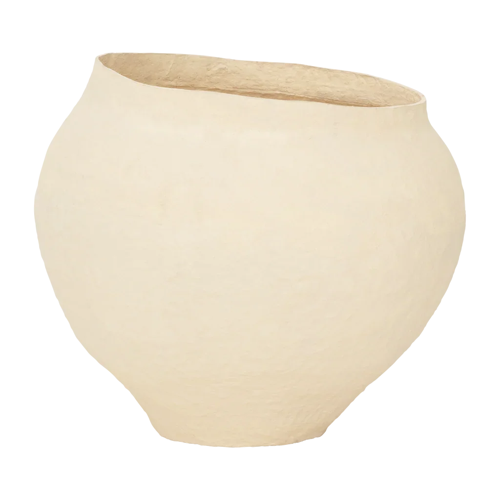 UNC | DECORATIEVE POT SANDIA | XL | SAND