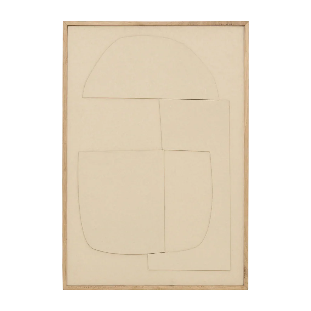 UNC | WANDDECORATIE CAPAS | PALE KHAKI