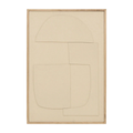 UNC | WANDDECORATIE CAPAS | PALE KHAKI