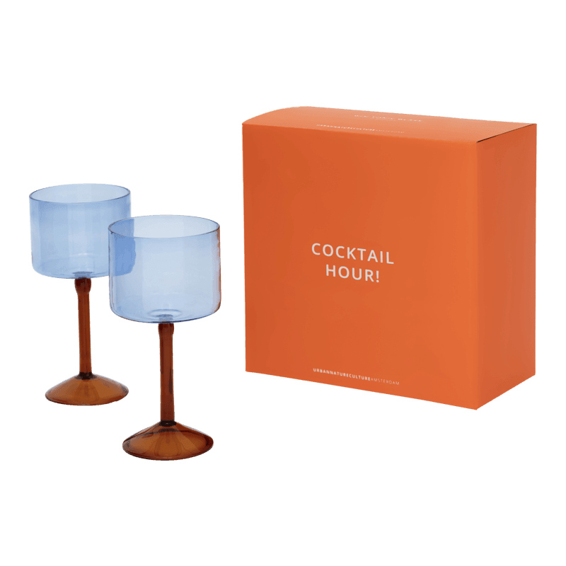 UNC | GIN TONIC COCKTAIL GLASS (SET OF 2) | GIFTSET | BLAUW