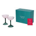 UNC | COUPE COCKTAIL GLASS (SET OF 2) | GIFTSET | ROZE