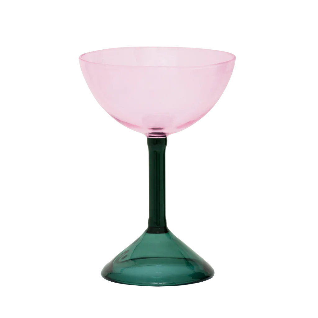 UNC | COUPE COCKTAIL GLASS (SET OF 2) | GIFTSET | ROZE