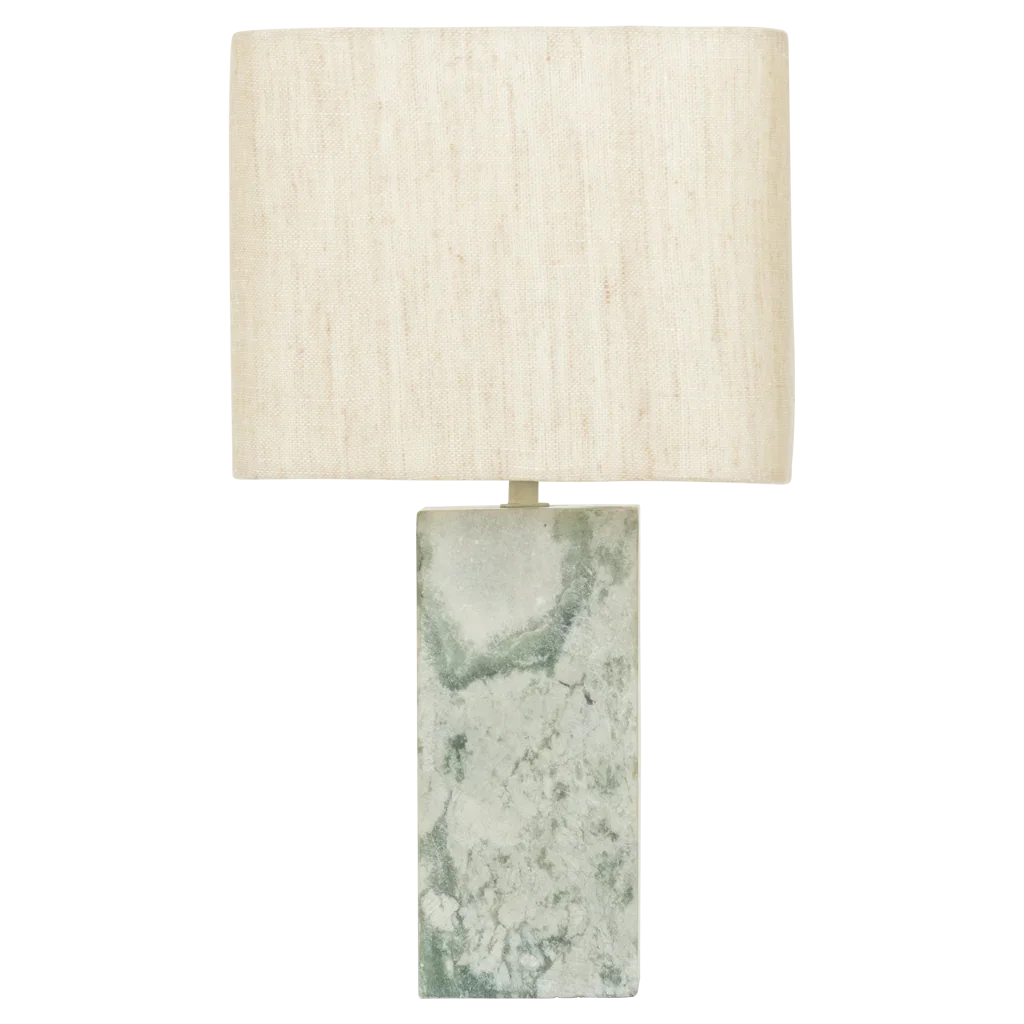 UNC | SUVI TAFELLAMP | GROEN ONYX MARMER & BEIGE