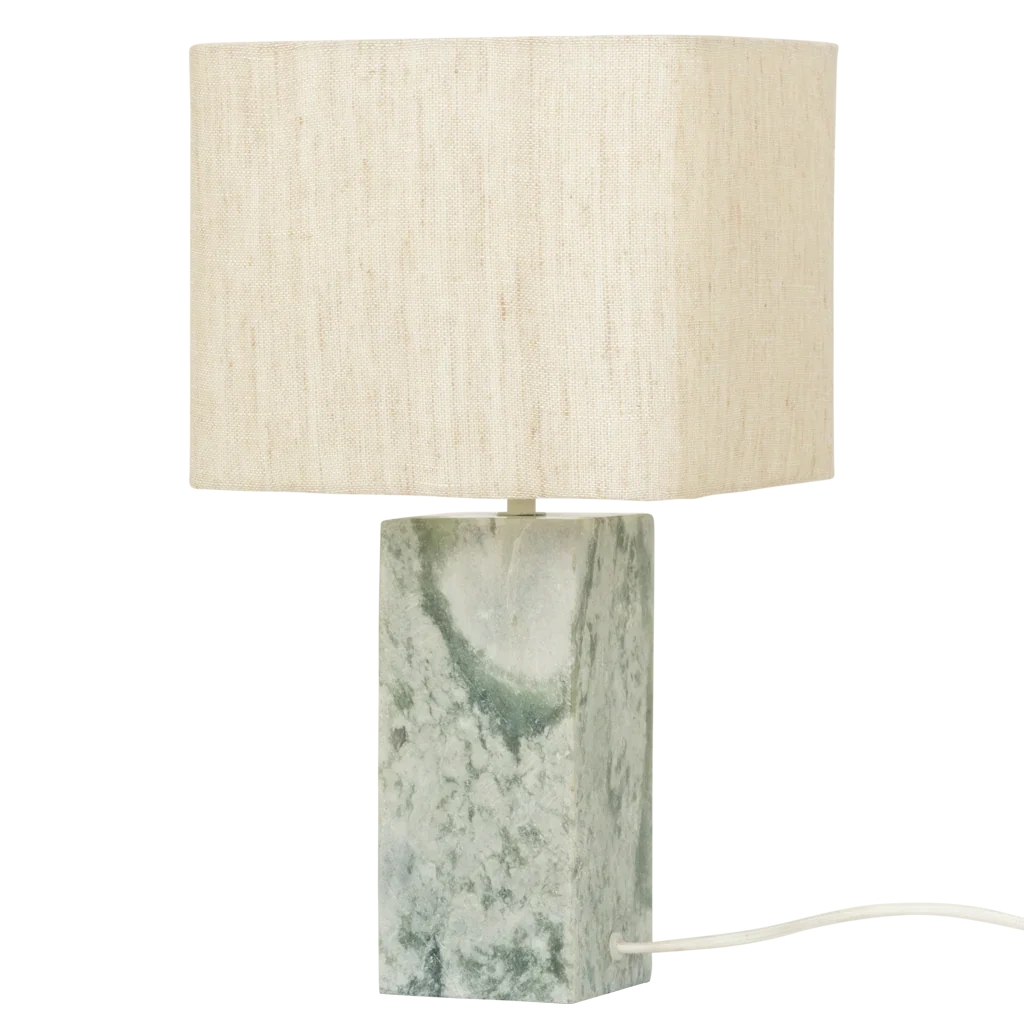 UNC | SUVI TAFELLAMP | GROEN ONYX MARMER & BEIGE
