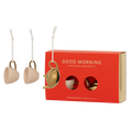UNC | KERSTORNAMENTEN SET GOOD MORNING | CADEAUPAKKING | MULTICOLOR
