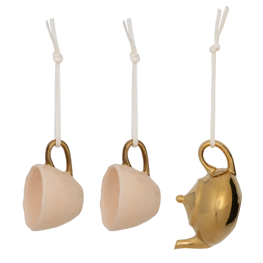 UNC | KERSTORNAMENTEN SET GOOD MORNING | CADEAUPAKKING | MULTICOLOR