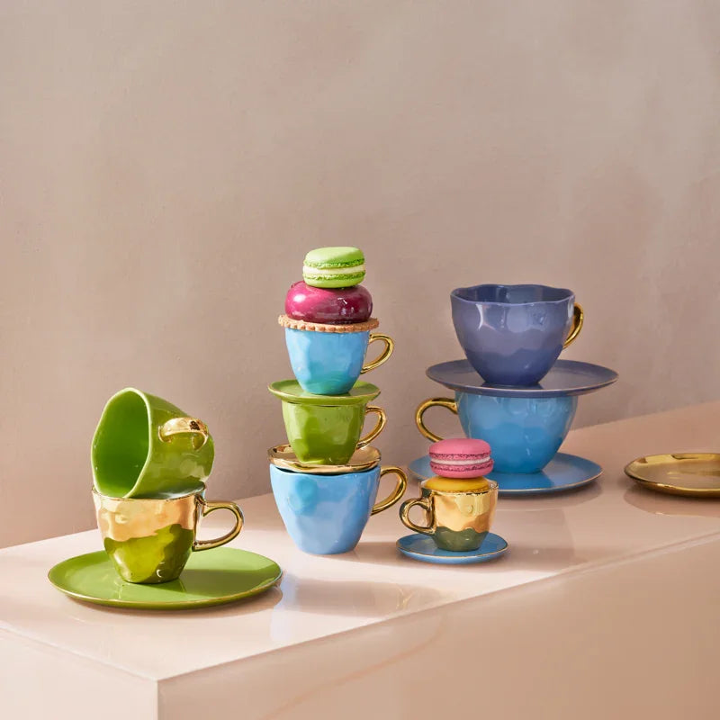 UNC | GOOD MORNING CAPPUCCINO/TEA MOK (SET OF 4) | PACIFIC Ø 11 CM