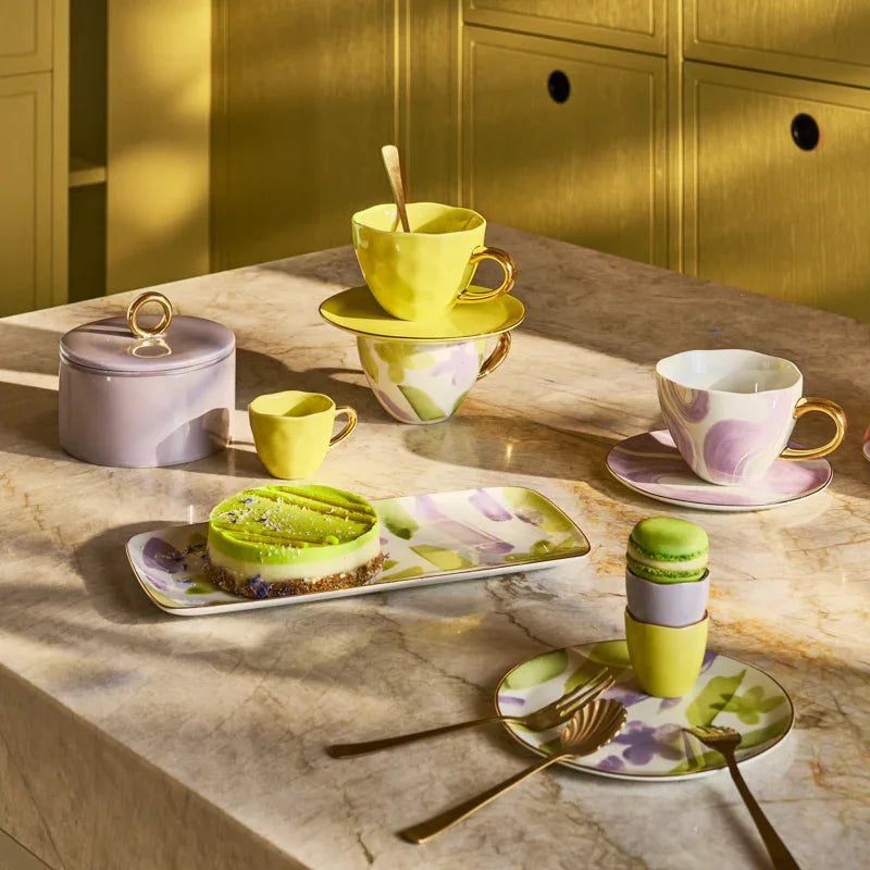 UNC | GOOD MORNING CAPPUCCINO/TEA MOK (SET OF 4) | LIMELIGHT Ø 11 CM