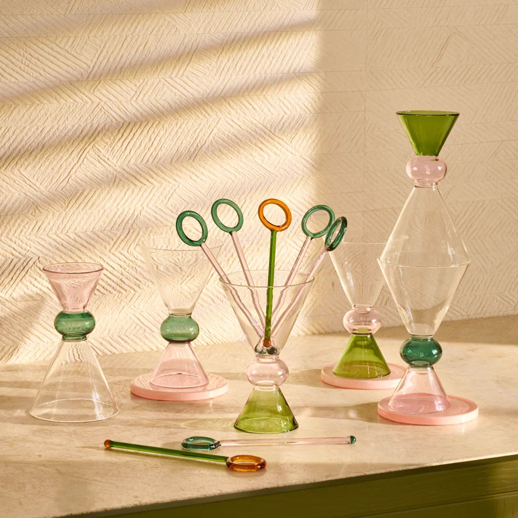 UNC | WIJNGLAZEN AYO (SET OF 4) | ROZE