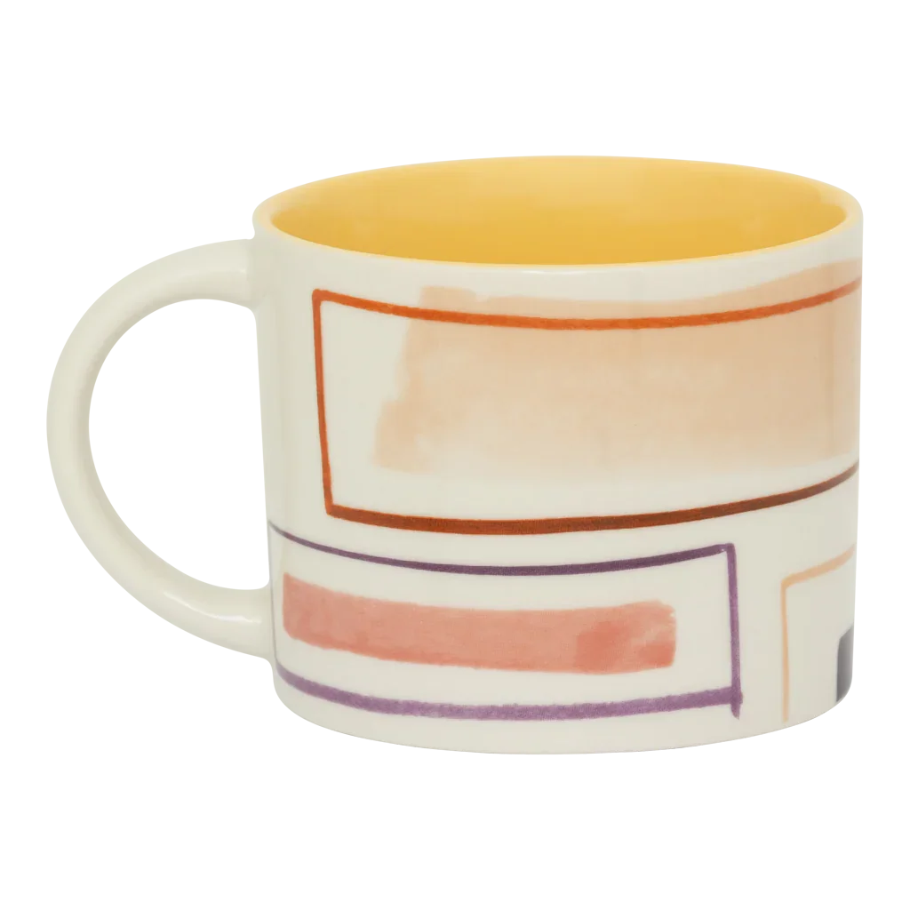 UNC | MUG TAZZA | FLAME (SET OF 4)