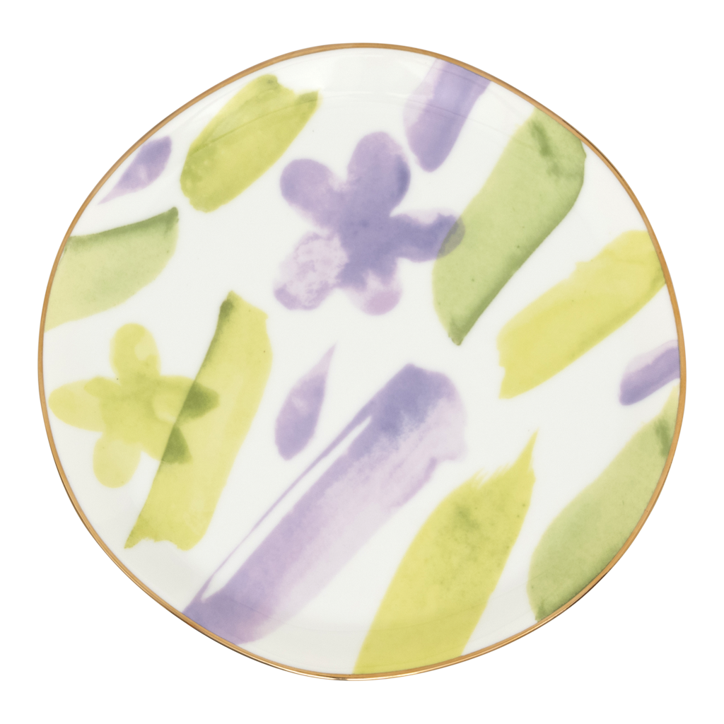 UNC | GOOD MORNING BORD Ø17 cm  KUSHA (SET OF 4) | MULTI
