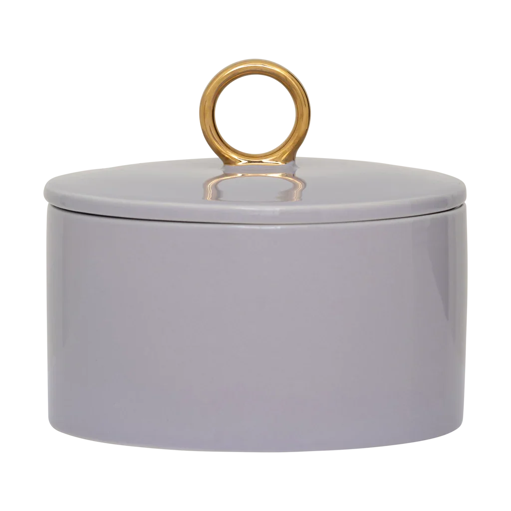 URBAN NATURE CULTURE | GOOD MORNING STORAGE JAR | LILA Ø 14 CM
