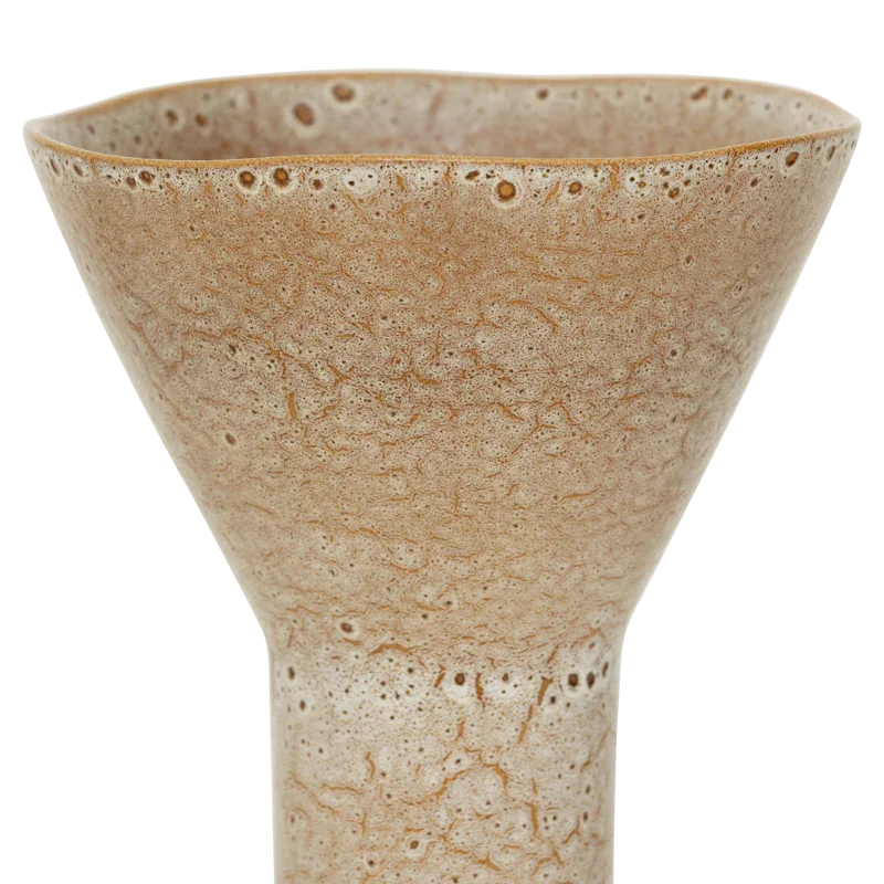 UNC | VASE YARO | KERAMIEK BEIGE 25x28,5 CM