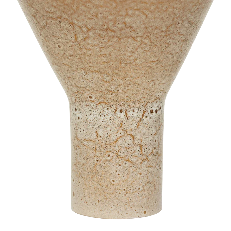 UNC | VASE YARO | KERAMIEK BEIGE 25x28,5 CM