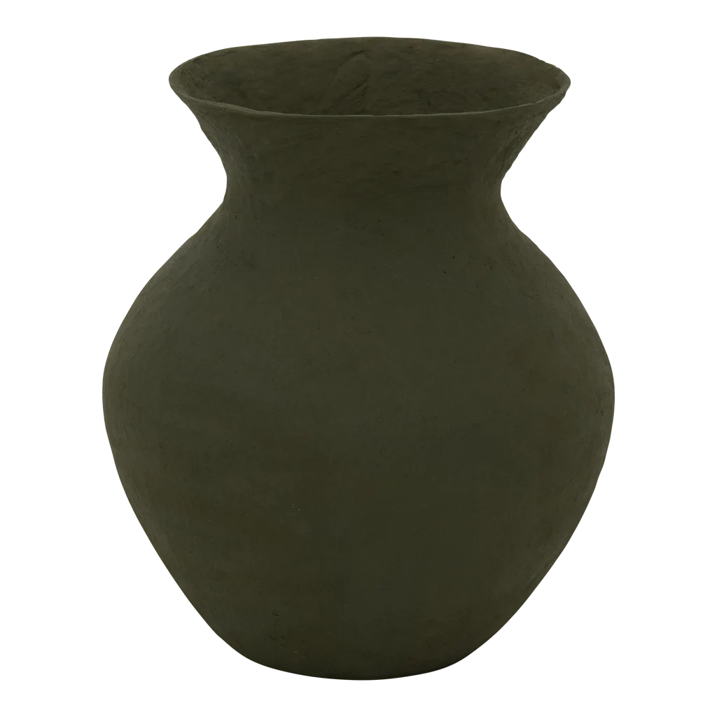 UNC | VERDA DECORATIEVE POT | KALAMATA DONKERGROEN