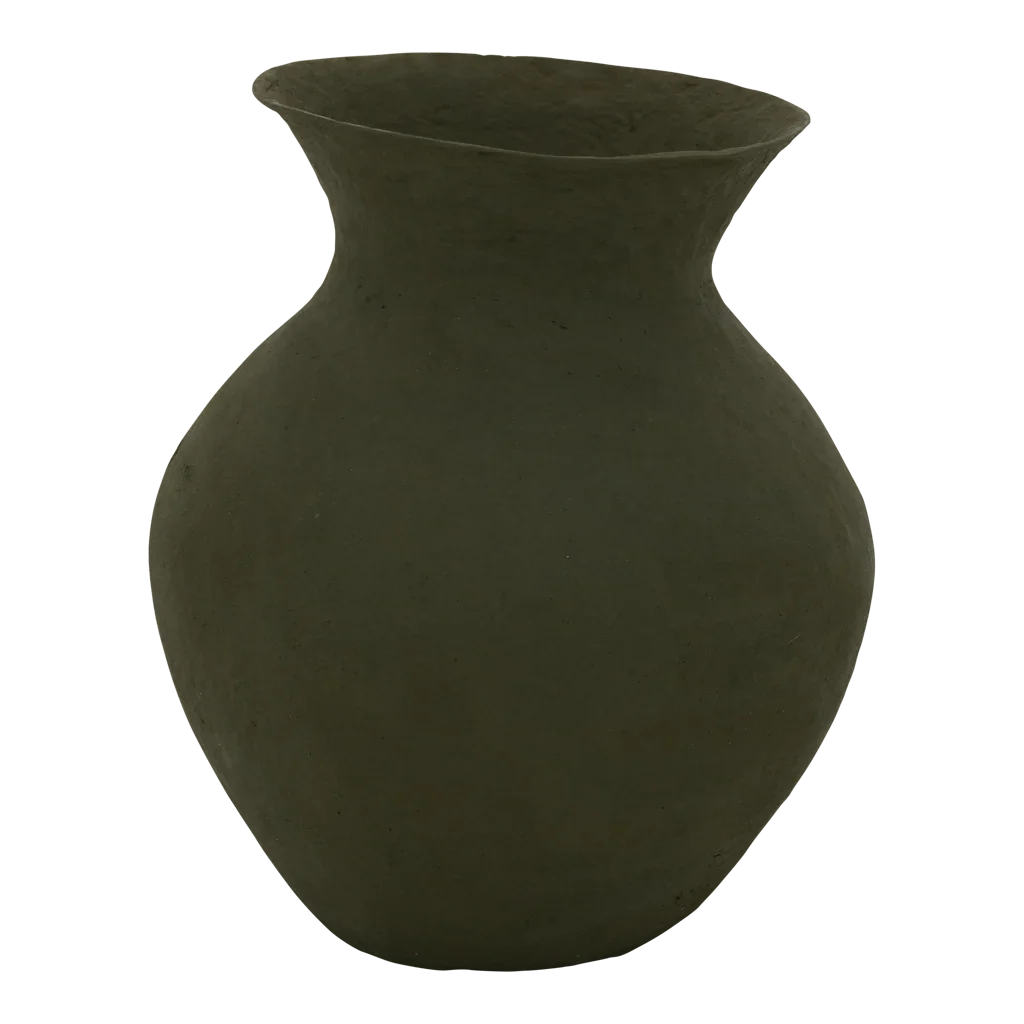 UNC | VERDA DECORATIEVE POT | KALAMATA DONKERGROEN