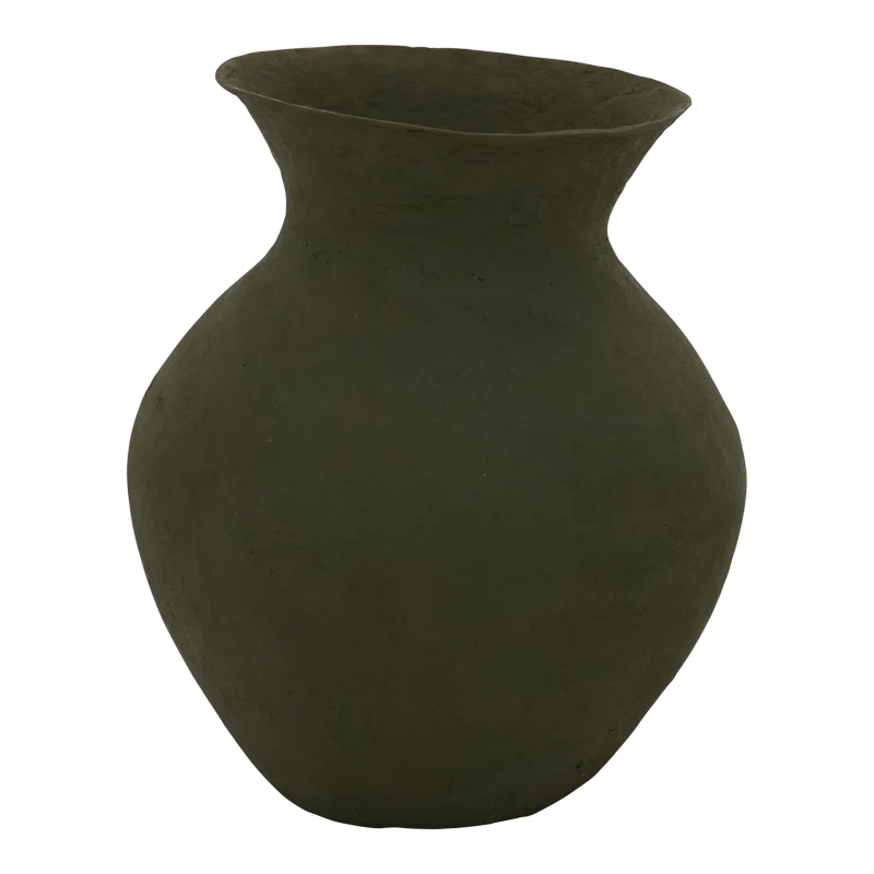UNC | VERDA DECORATIEVE POT | KALAMATA DONKERGROEN