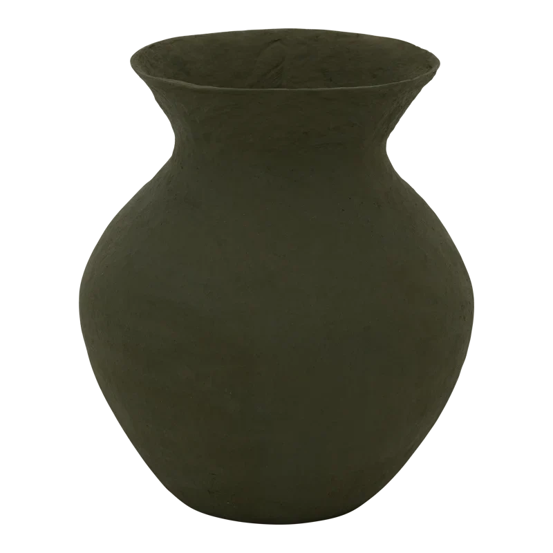 UNC | VERDA DECORATIEVE POT | KALAMATA DONKERGROEN