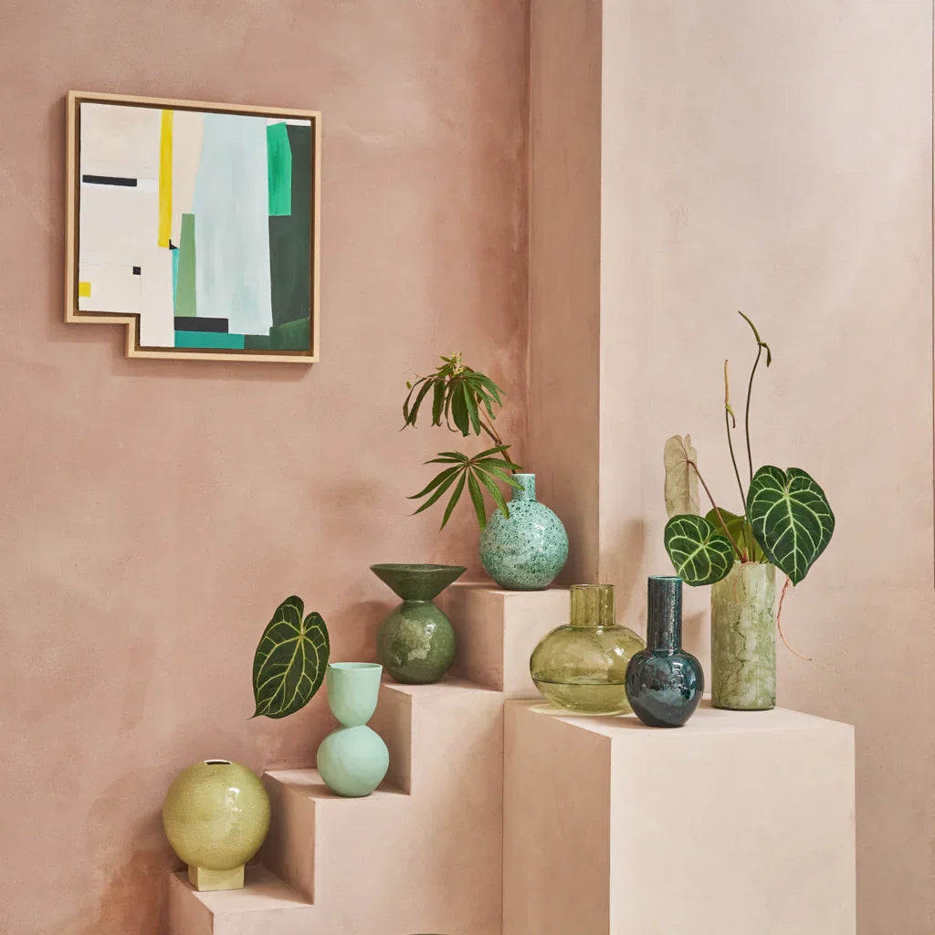 UNC | VASE ESFERA | PALE GREEN