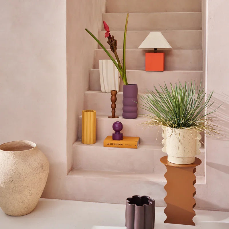 UNC | CANDLE HOLDER TALI | RED GRADIENT