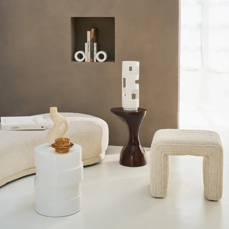 UNC | CANDLE HOLDER PERLA | BEIGE