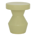 UNC | SIDE TABLE SCULPTURAL | PALE GREEN