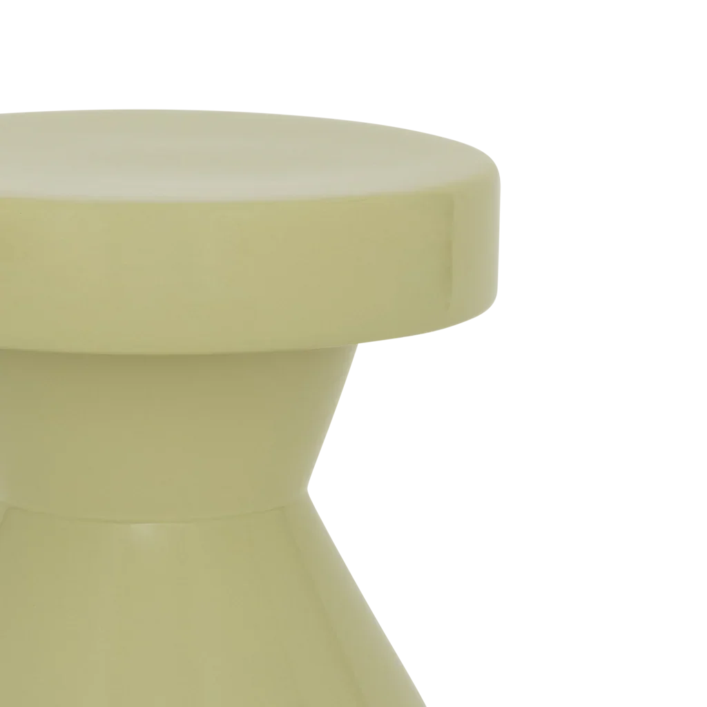 UNC | SIDE TABLE SCULPTURAL | PALE GREEN