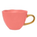 UNC | GOOD MORNING CAPPUCCINO/TEA MOK (SET OF 2) | BURNT CORAL Ø 11 CM