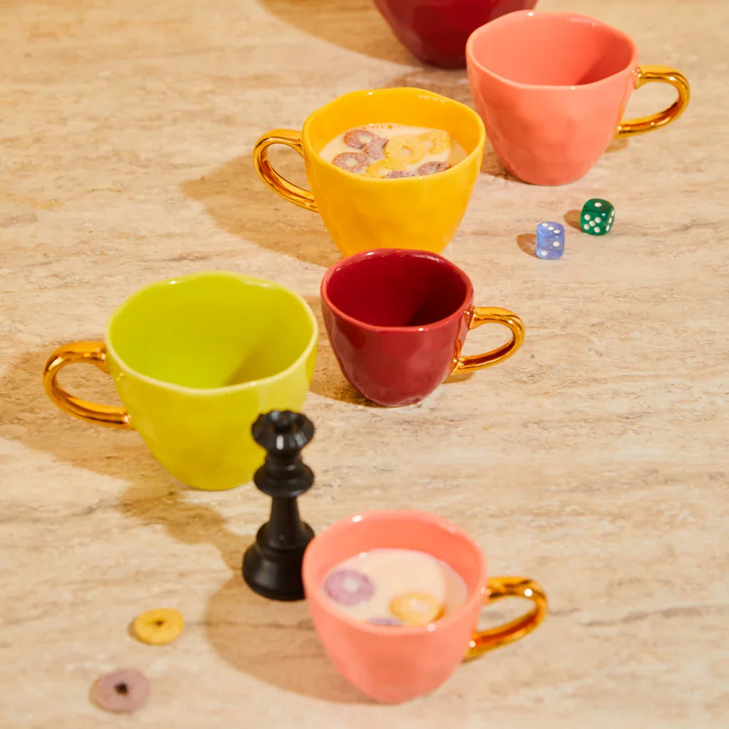 UNC | GOOD MORNING ESPRESSOKOP (SET OF 2) | BURNT CORAL Ø 6 CM