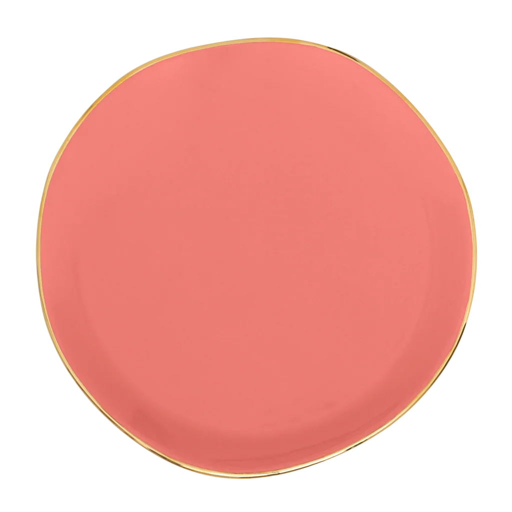 UNC | GOOD MORNING ONTBIJTBORD (SET OF 2) | BURNT CORAL Ø 17 CM